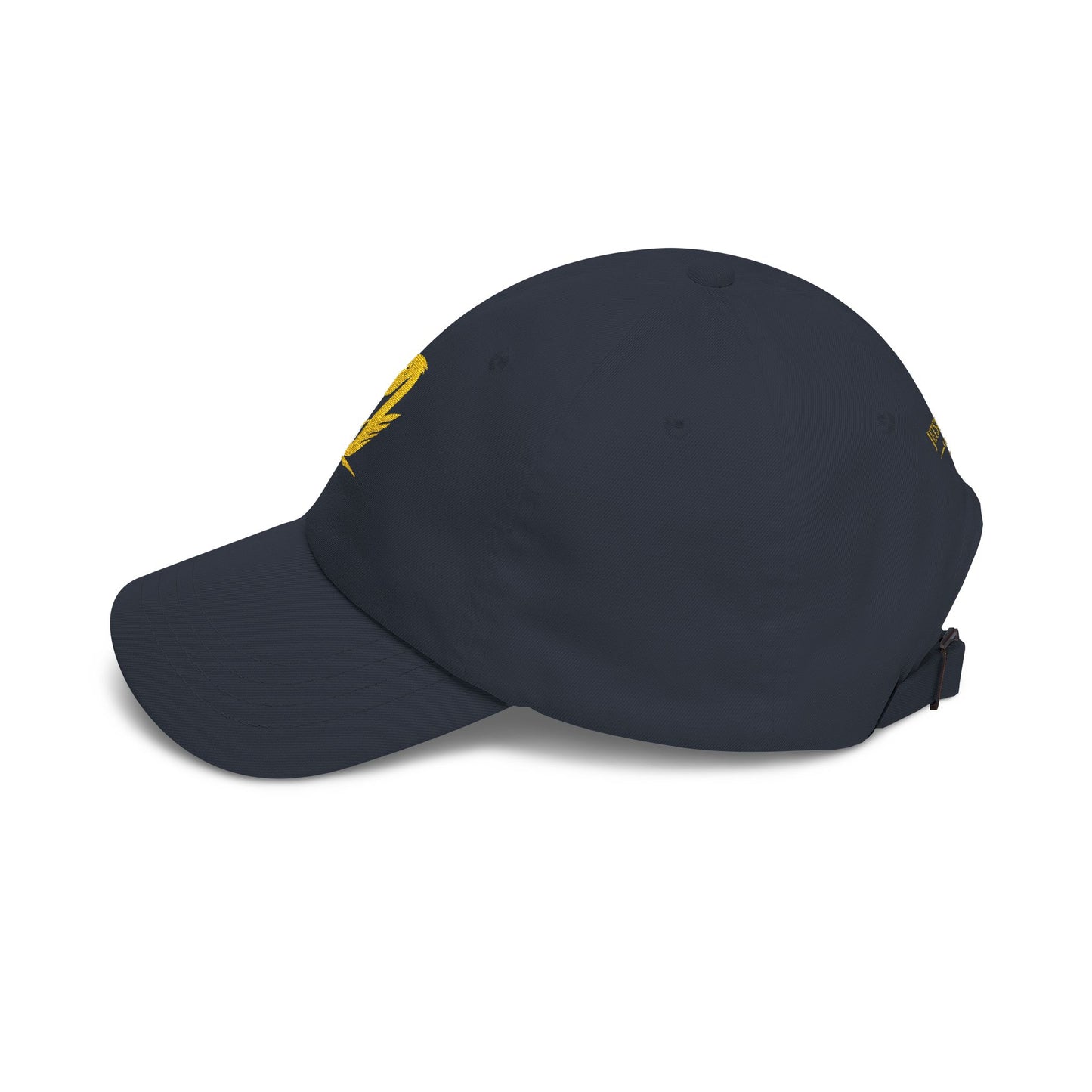 Embroidered Gold Script “J” Classic Dad Cap
