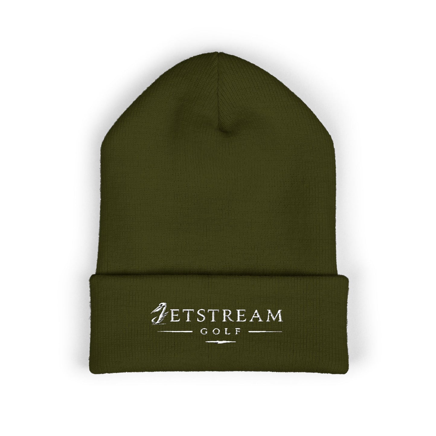 Embroidered Classic Cuffed Beanie — Minimal Winter Hat