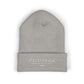 Embroidered Classic Cuffed Beanie — Minimal Winter Hat