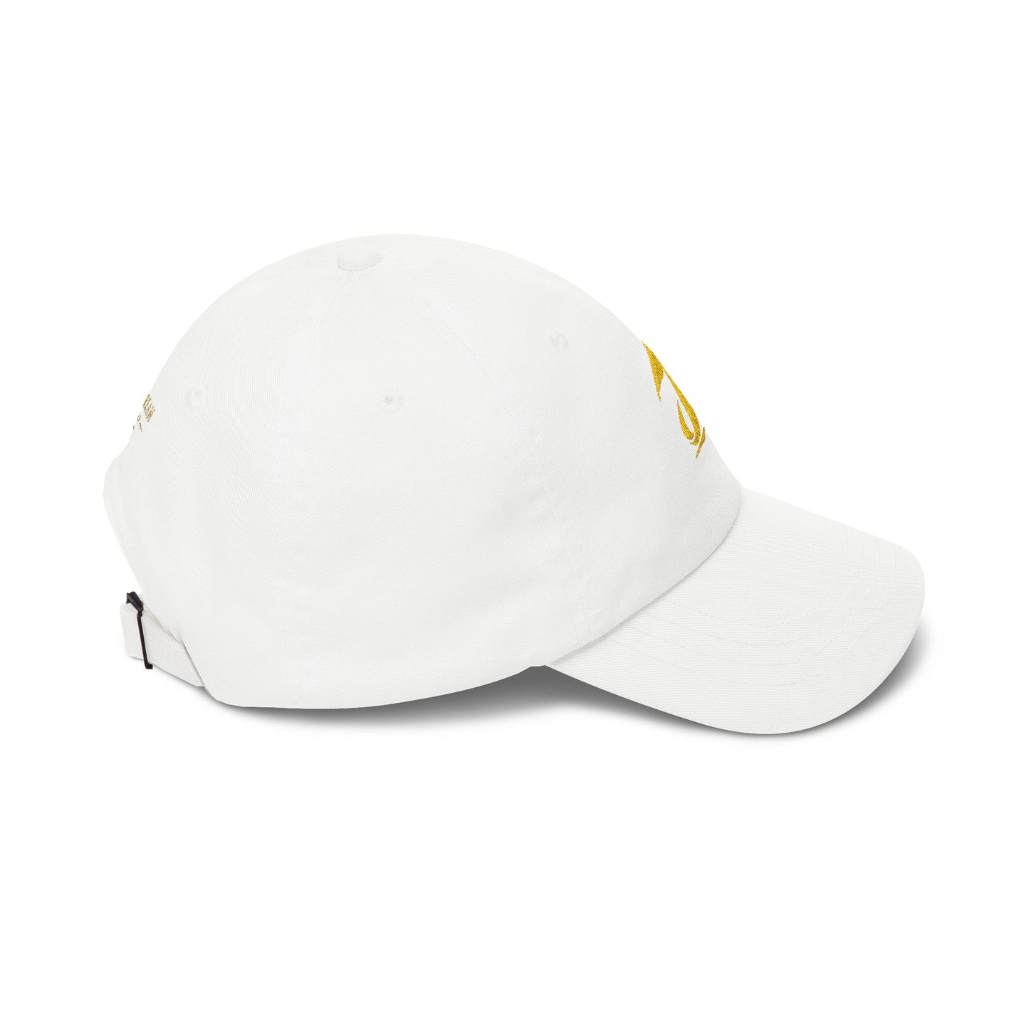 Embroidered Gold Script “J” Classic Dad Cap