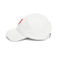 Dad Cap - Red Brushstroke Pelican Logo Embroidered Hat