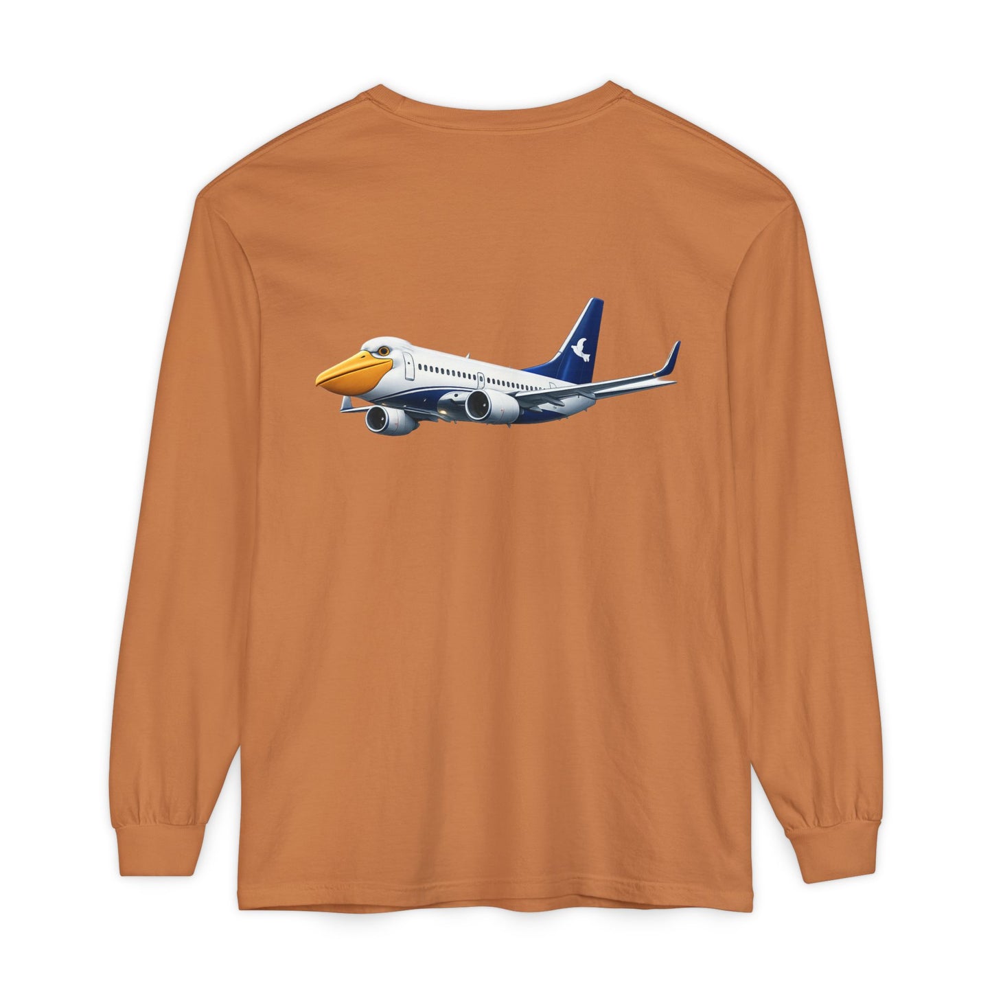 Jetstream Airplane Graphic Long Sleeve Tee