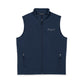 Men's Embroidered Soft Shell Vest — Lightweight Windproof Work & Travel Layer