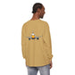 Jetstream Plane Long Sleeve Tee — Front Logo & Front-Facing Jet Graphic