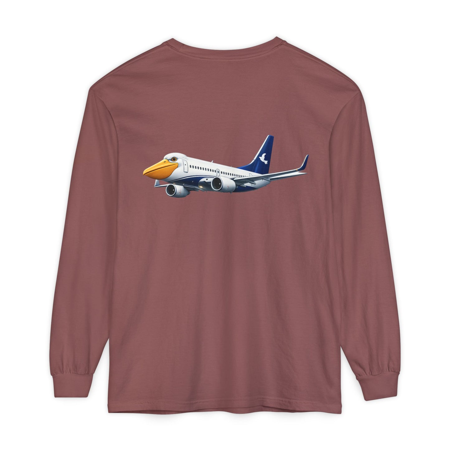 Jetstream Airplane Graphic Long Sleeve Tee