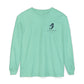 Jetstream Plane Long Sleeve Tee — Front Logo & Front-Facing Jet Graphic